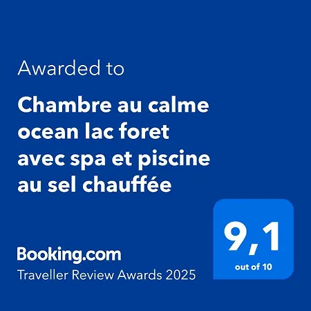 Au Calme Ocean Foret Avec Piscine Au Sel Et Homestay Hourtin